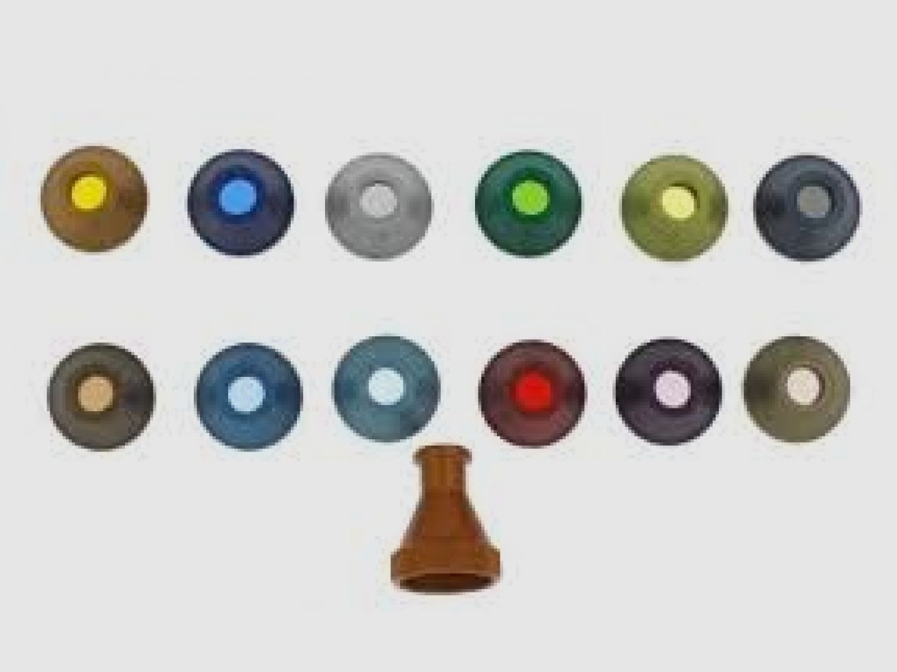 Irisabdeckung FASS 90 Set mit 7 Farben