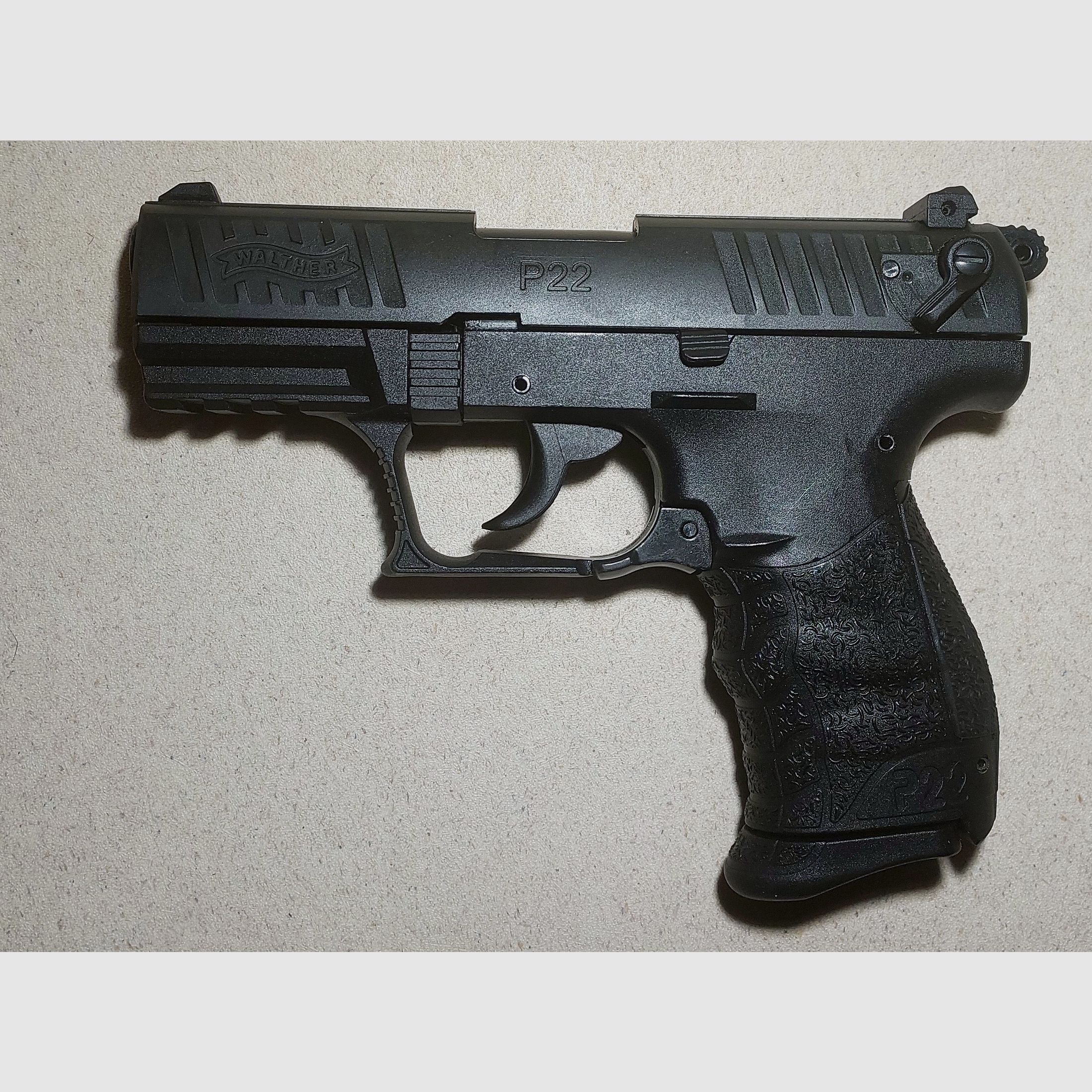 Walther P22Q Schreckschuss Pistole 9mm P.A.K. schwarz
