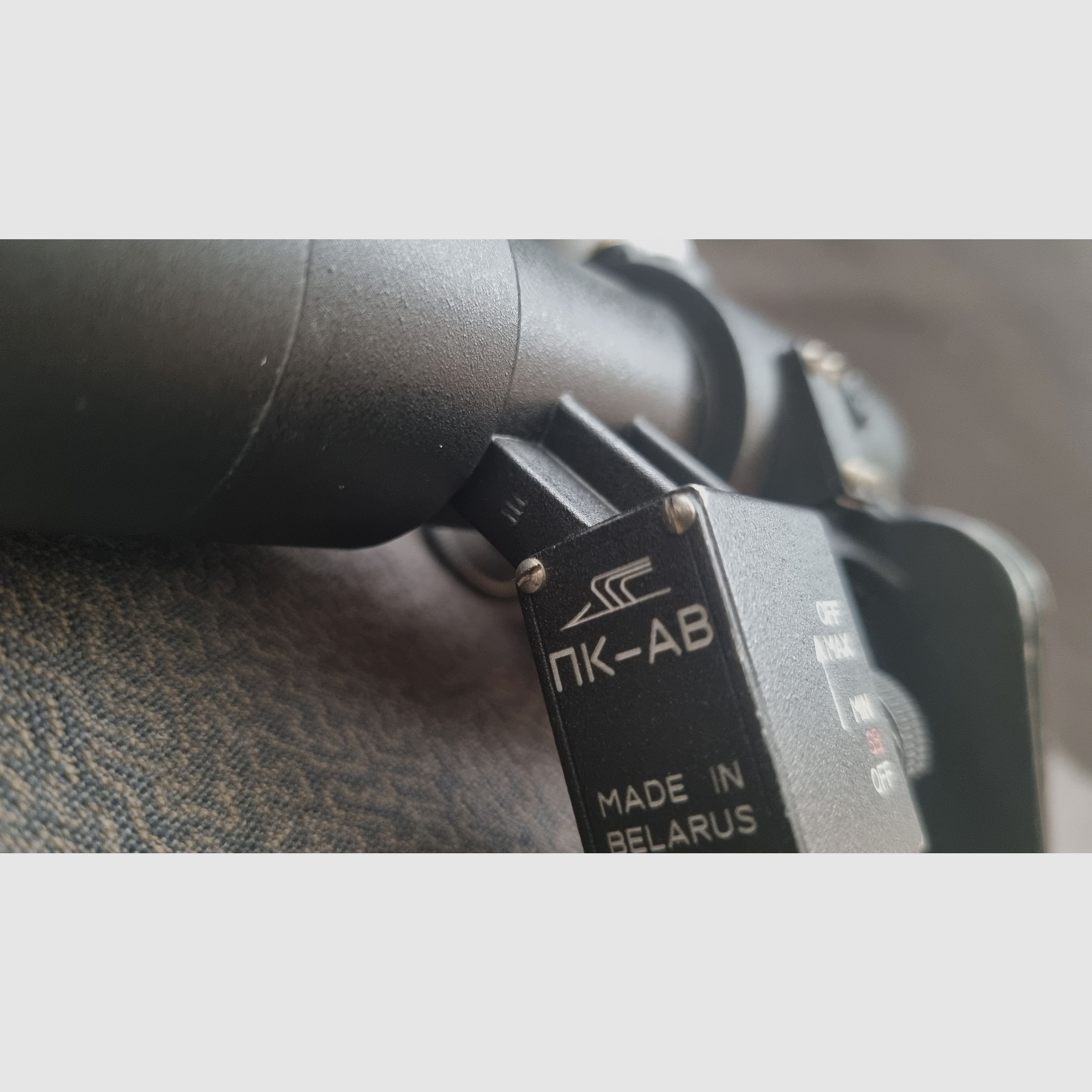 Collimatore russo BelOMO PK-AV per AK74 Kalaschnikow, Dragunow +++ Telescopio mirino con punto rosso URSS +++