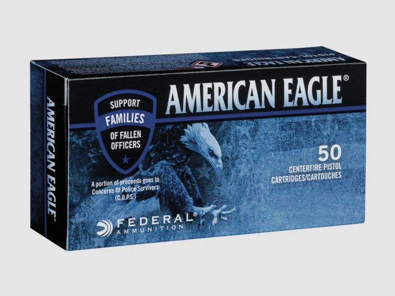 FEDERAL Pistolenmunition 10mmAuto VM AmericanEagle 50 Stk 180grs