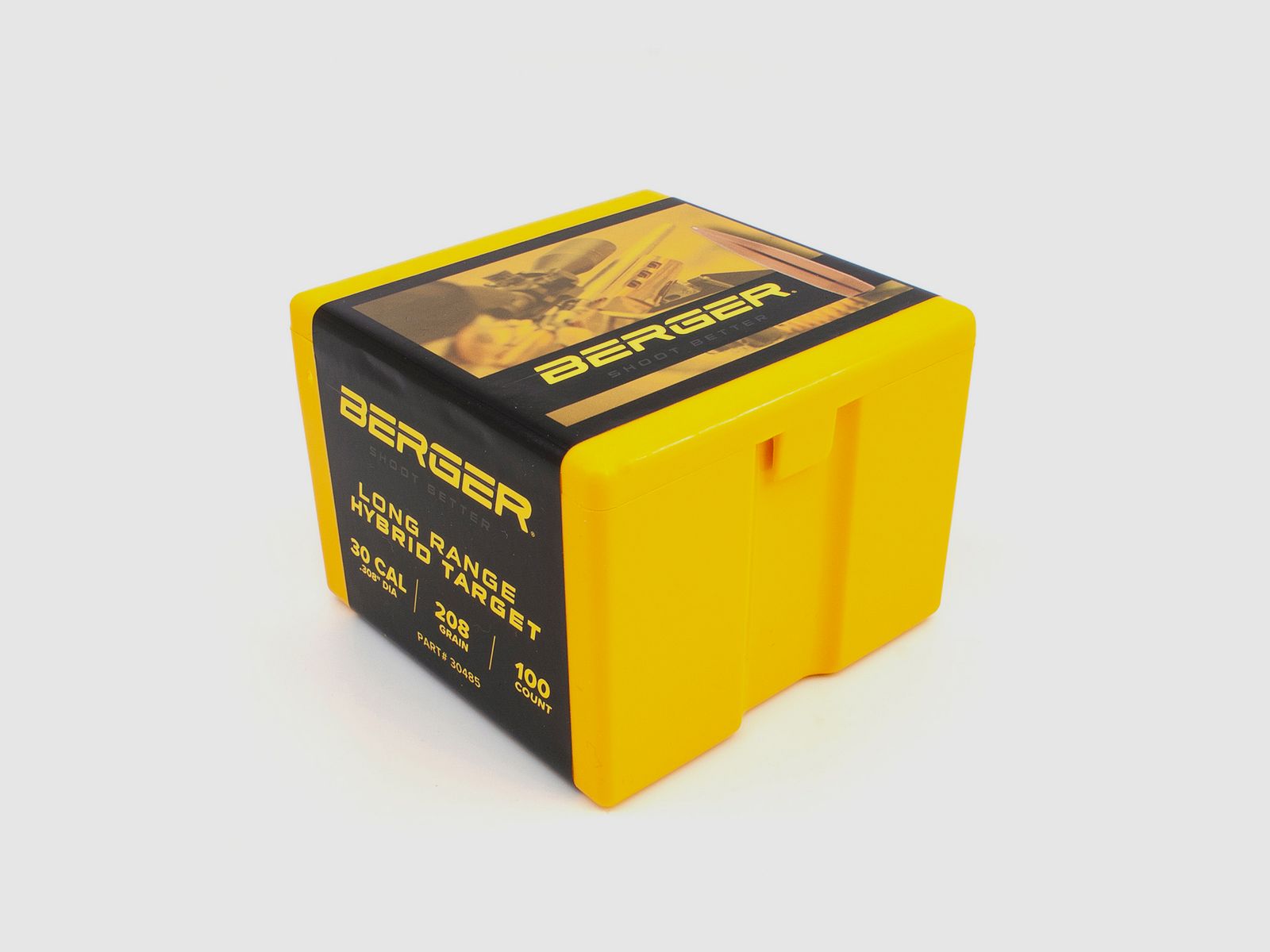 Proiettile Berger .30 LR Hybrid Target 208GR 250 pezzi