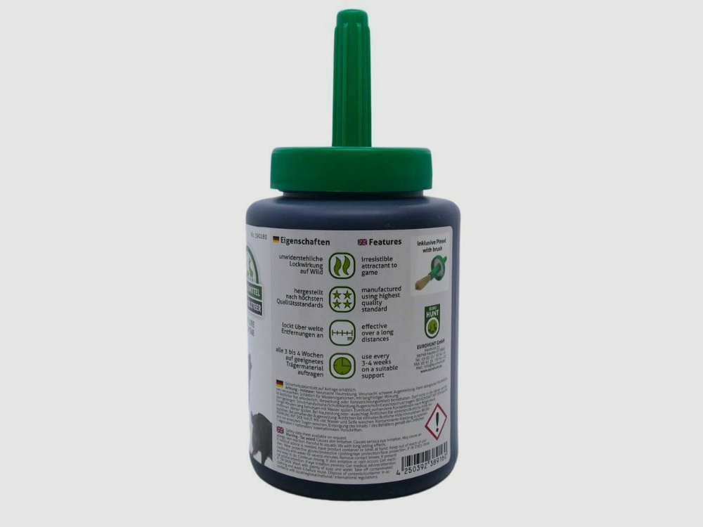 Eurohunt Buchenholzteer mit Pinsel 500ml