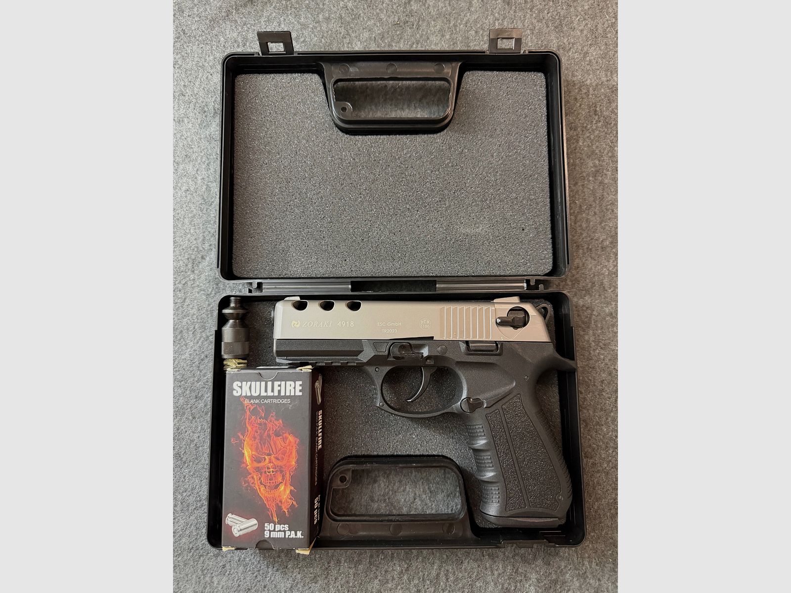 Zoraki 4918 Titan + 50 schoten (Als nieuw) Verzending inclusief