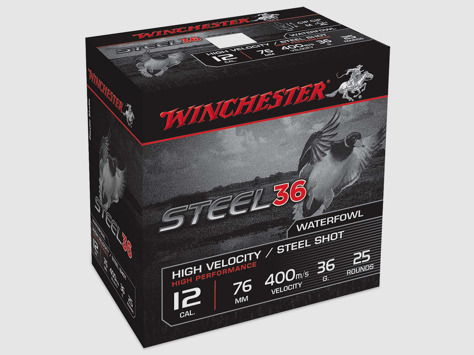 Winchester Steel Magnum .12/76 36g #5 (3,0mm) 10 Patronen
