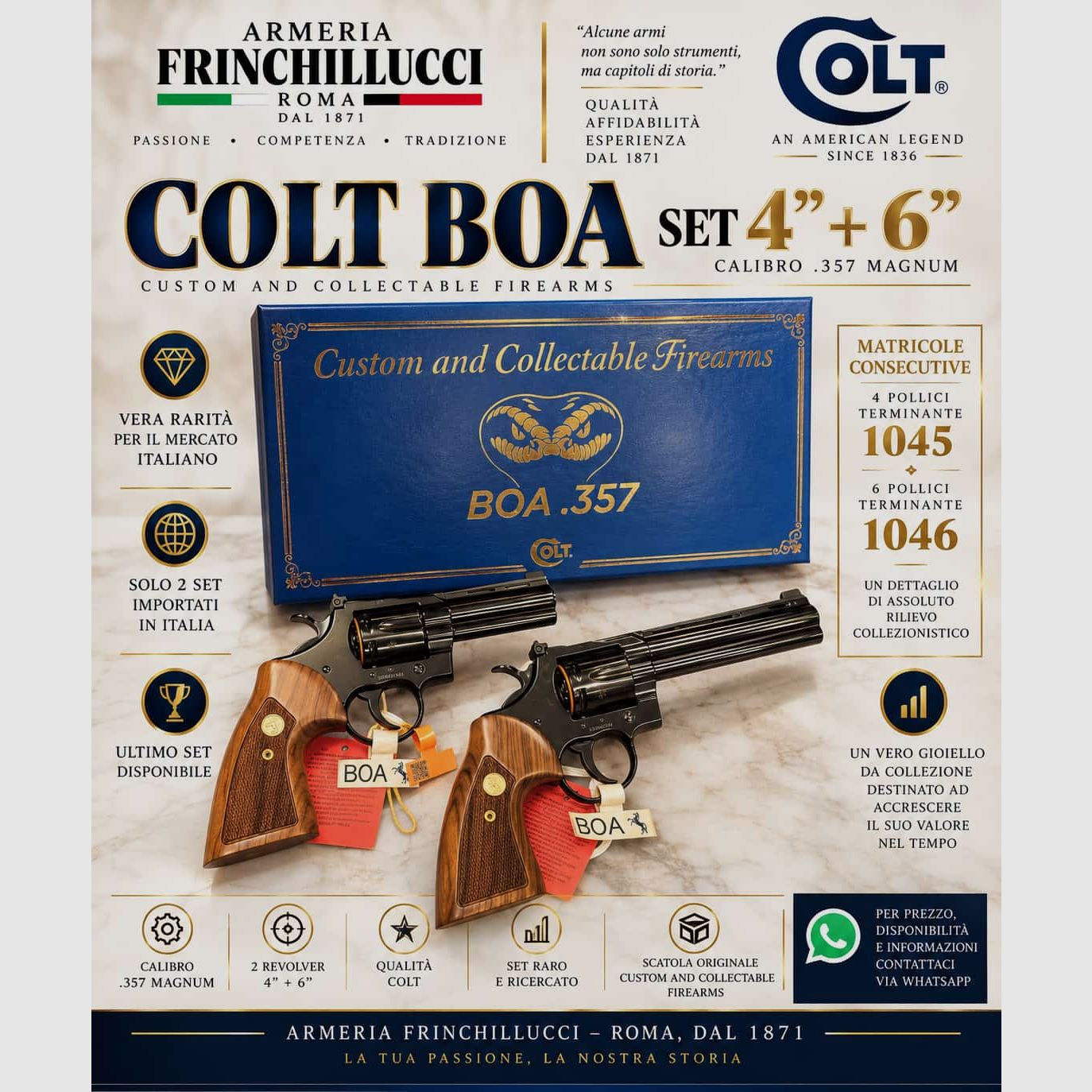 Super Promo Colt Revolver BOA Kal.357 Magnum