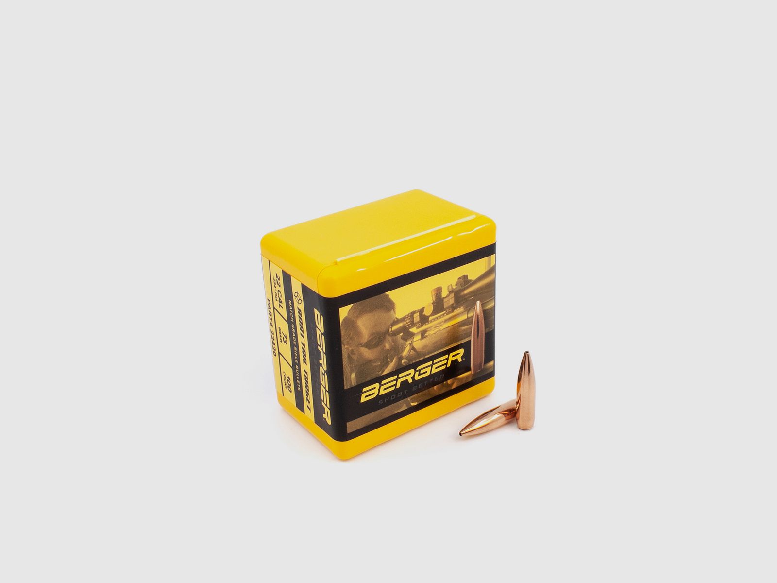 Berger Geschoss .22 BT Target 73GR 1000 Stück