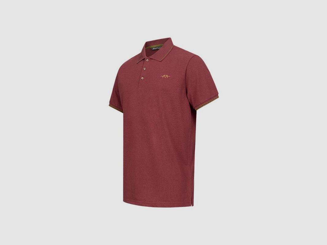 Blaser Herren Polo Shirt 22 bordeaux