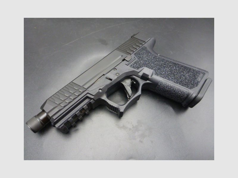 PISTOLET POLYMER 80 PFS9 COMPACT CANON FILETE C/9MM, image 4 sur 5