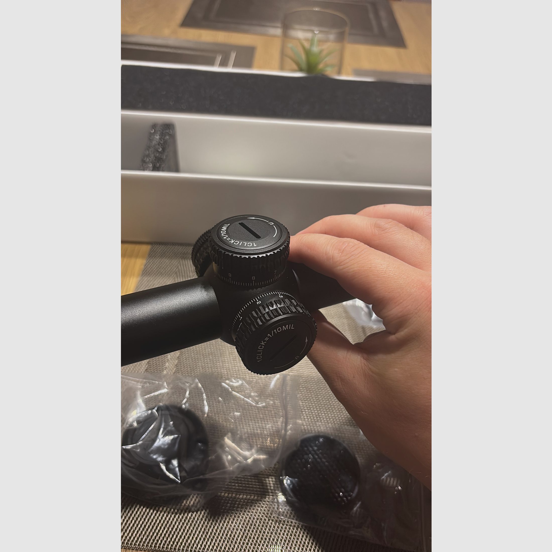 Swampfox Warhawk 4-20x50 FFP scope