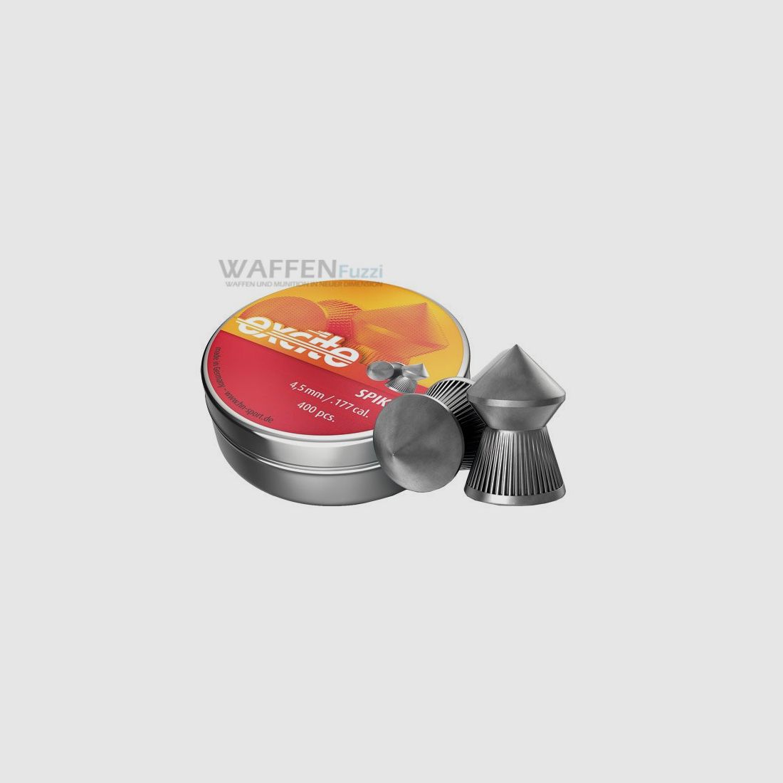 H&N Excite Spike Spitzkopf Diabolos 4,5mm