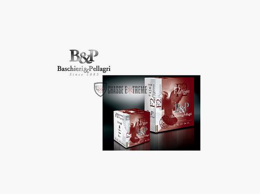 100 Patronen B&P F2 Taube 36G Kal. 12/70 Pb 6
