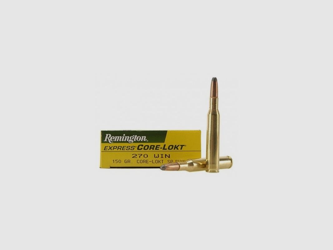REMINGTON 270 WIN CORE-LOKT SP 150 GR Munition, Bild 2 von 4