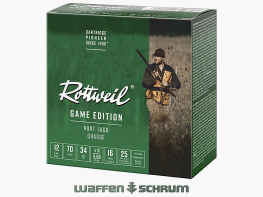 Rottweil Game Edition Hunt 12/70 3,5mm - 34g