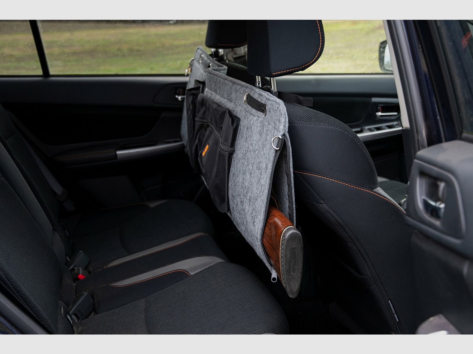 Nordforest Hunting funda automática para arma para el reposacabezas, gris, imagen 2 de 3