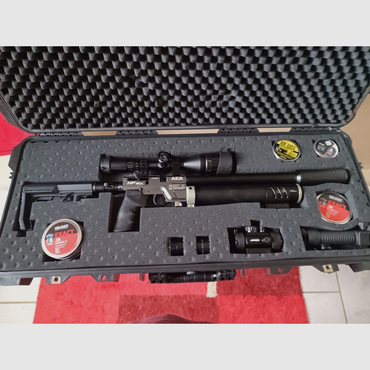 AEA HP Max Luftgewehr-Karabiner Kaliber 9mm F-Version - Neuwertig