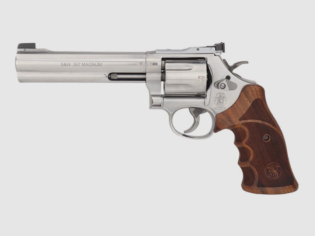 S&W 686 Target Champion Deluxe Revolver glänzend .357 Mag