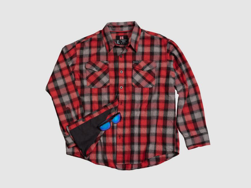 HORNADY Hemd Rot Flanell Hornady 2XL