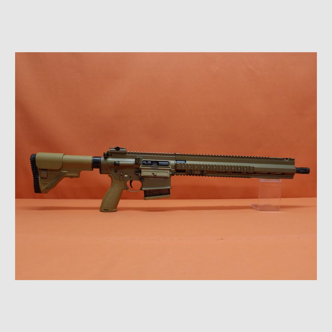 Heckler&Koch Ha.Büchse .308Win Heckler&Koch/H&K MR308 A3 28 16,5" Lauf RAL8000, Gas-Piston-System HK417/G28