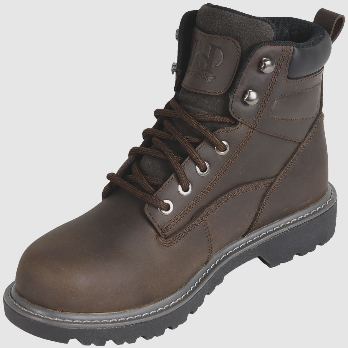 House of Hunting klassischer Büffelleder Bergschuh