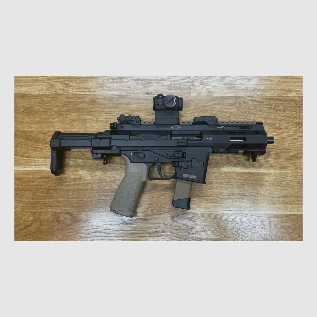 B&T AG SPC9 PDW G - halbautom. Pistole 9mmLuger - Typ Glock 9mm Magazine ähnlich GHM9 APC9 Pro - SPC9 Selbstladekarabiner / SLK/PCC