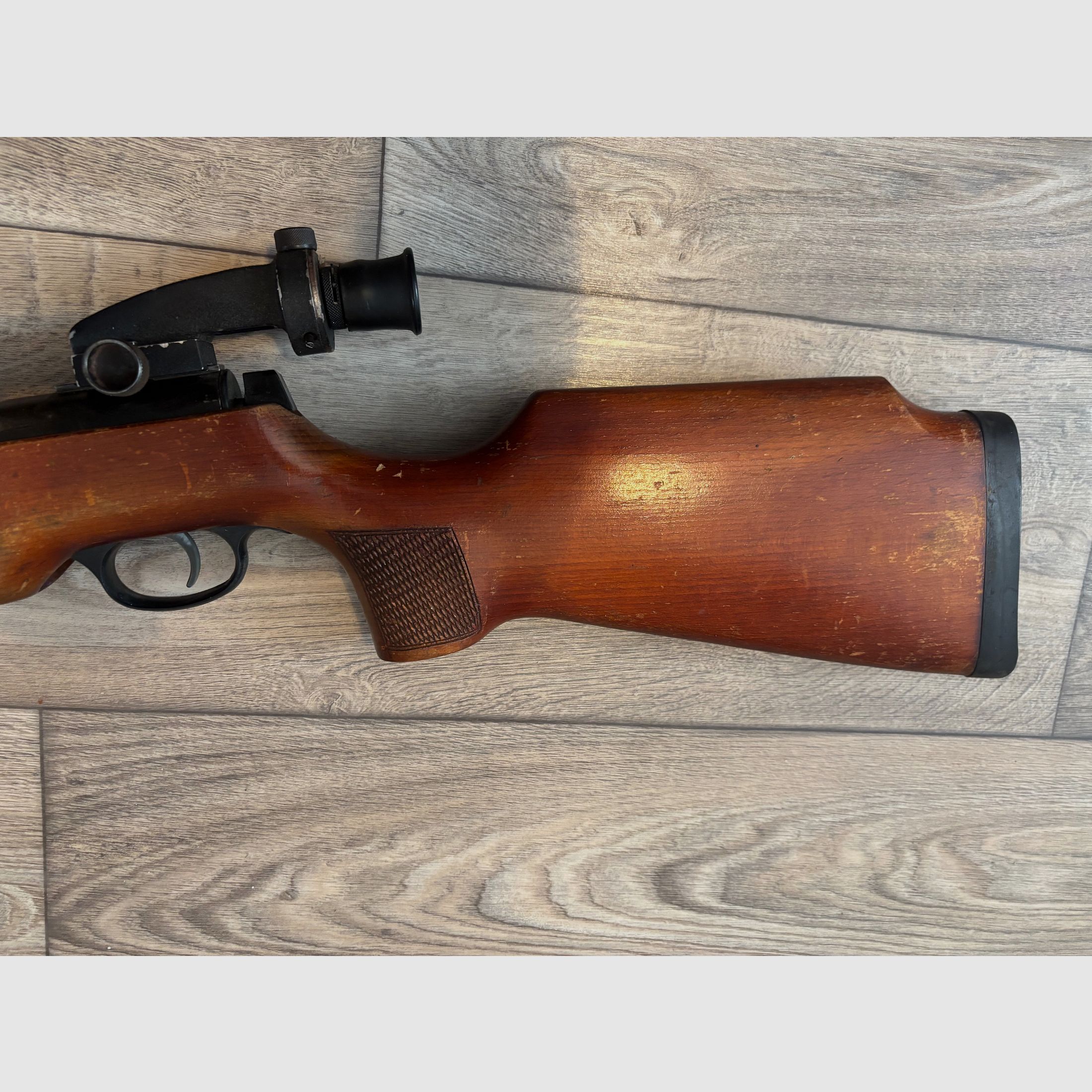 Haenel 311 Match-Luftgewehr inkl. Diopter & Ersatzschaft – funktionsfähig –