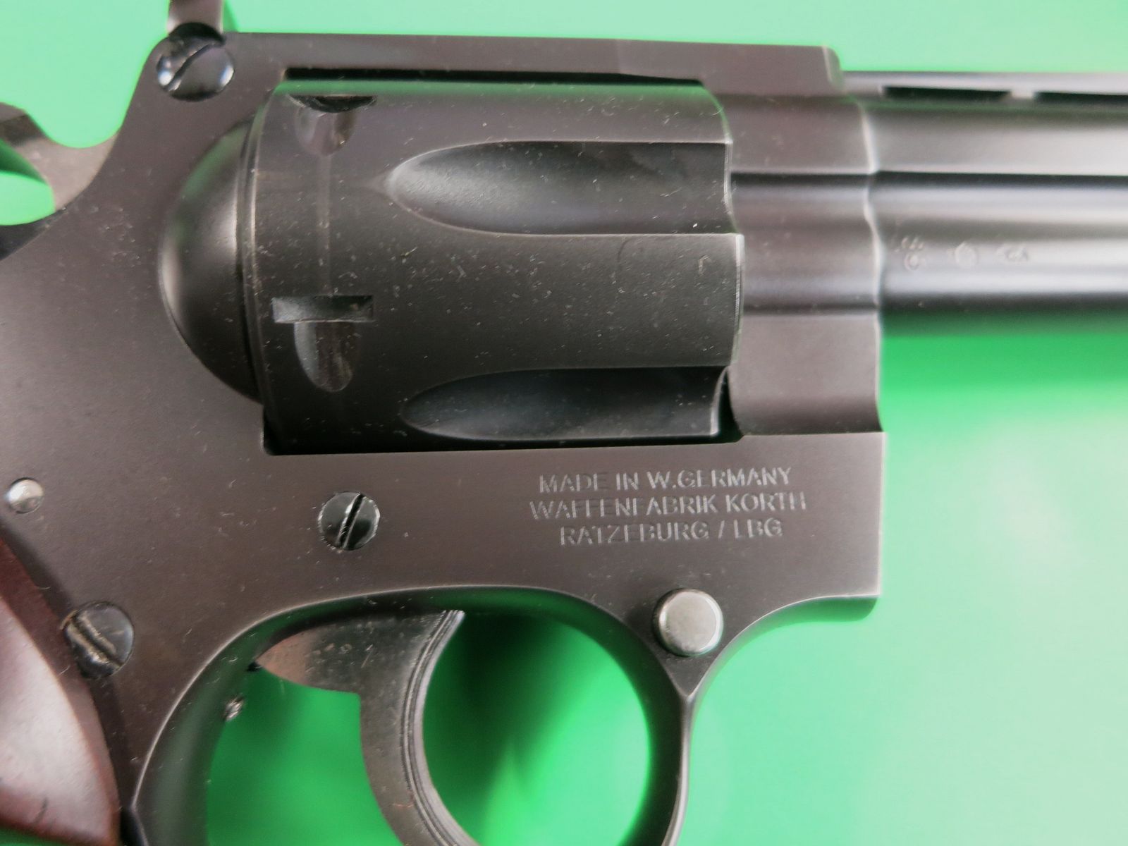 STEEL-BORN PRECISION MADE IN GERMANY -KORTH- Professional .357 Magnum Sport Revolver, 4" #2