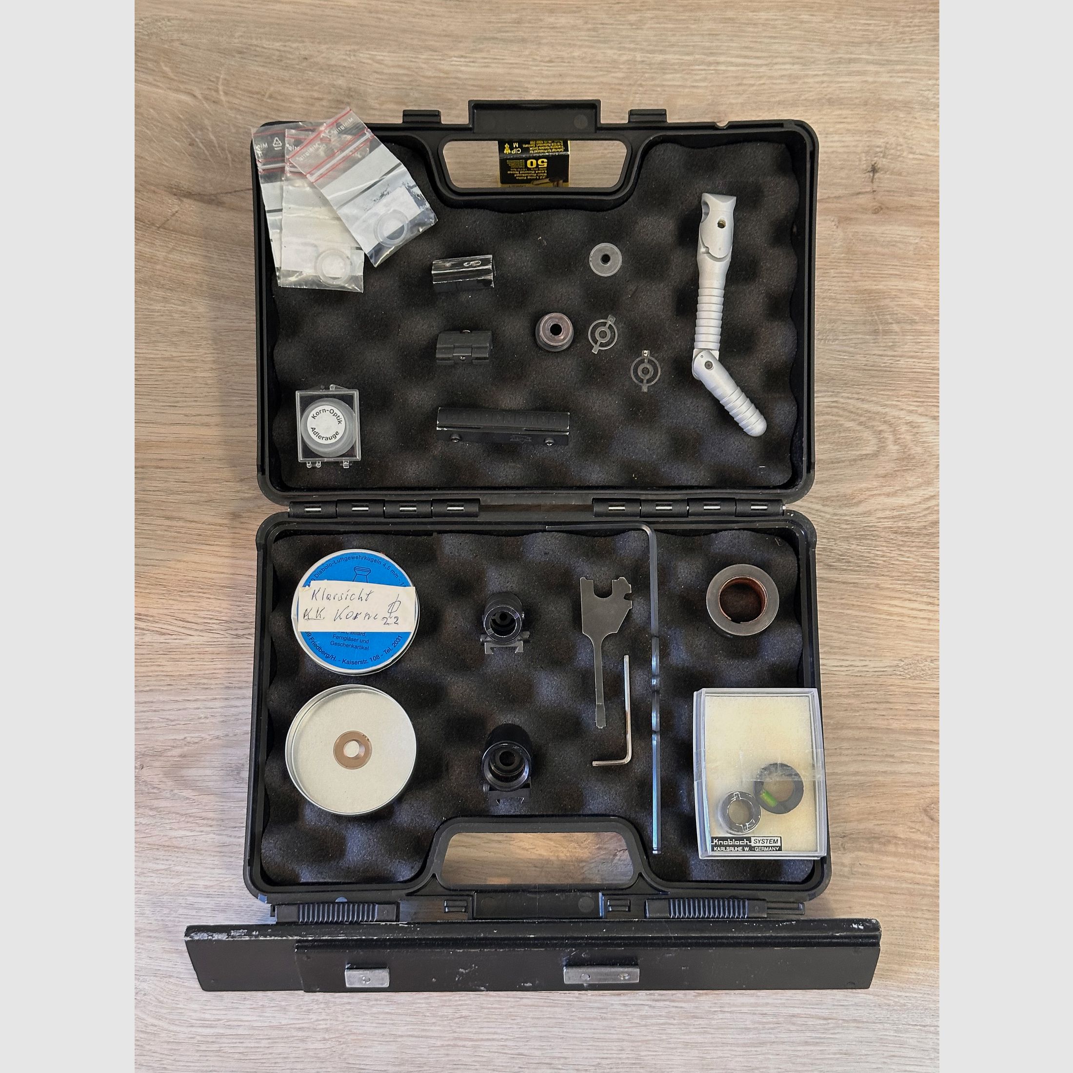 Karabin Anschütz Match 1807 KK – Kompletny zestaw w doskonałym stanie