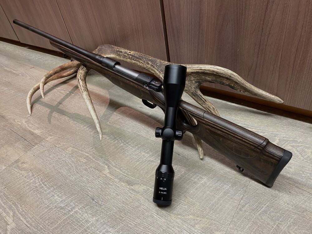 Mauser M12 Big Max, mit Kahles Helia 2-12x50i, ohne Schiene