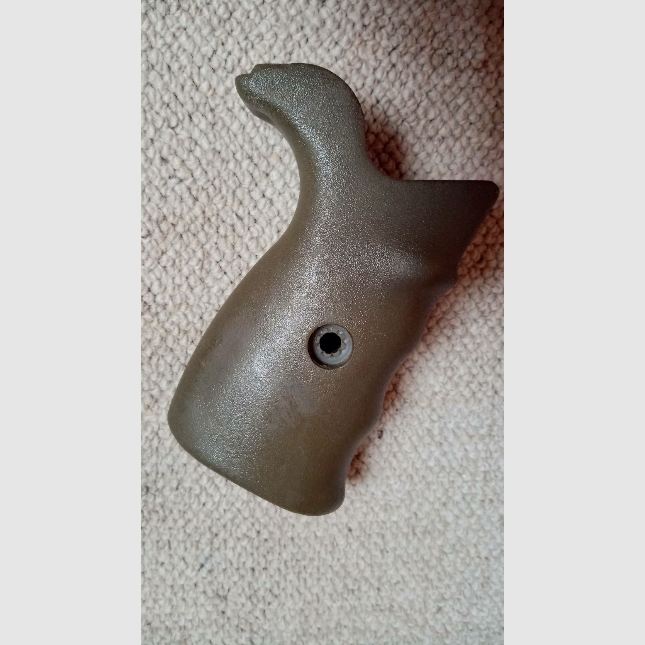 Originale Griff e protezione per trapezio per bipiede, entrambi i pezzi nello stesso verde NATO per H&K G3A4 / verde OD, maniglia larga + impugnatura G3 protezione per le mani