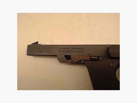 Pistole Walther GSP im Kaliber 32S&W Long WC gebraucht