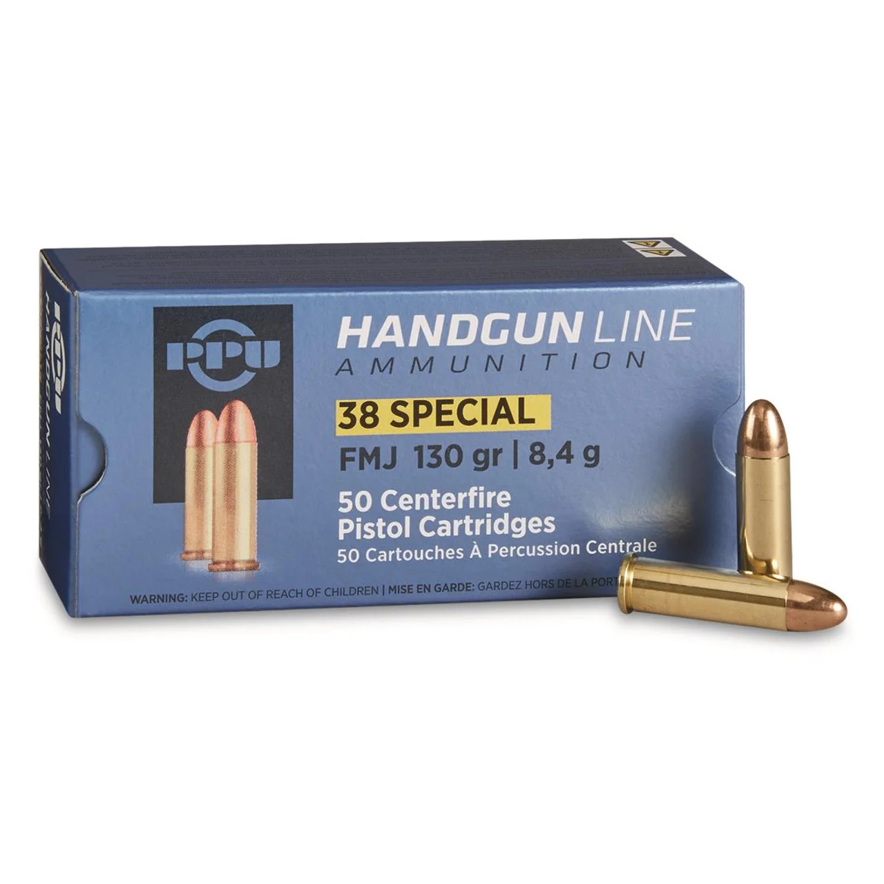 PPU .38 SPL 158gr FPJ