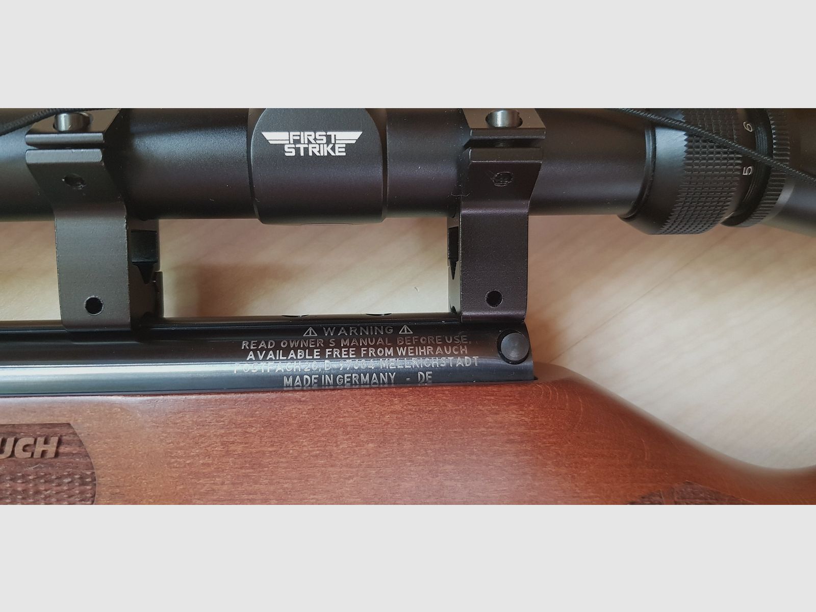 Complete set! Weihrauch HW30 – as good as new – <60 shots – scope 3–9x40 + case + pellets