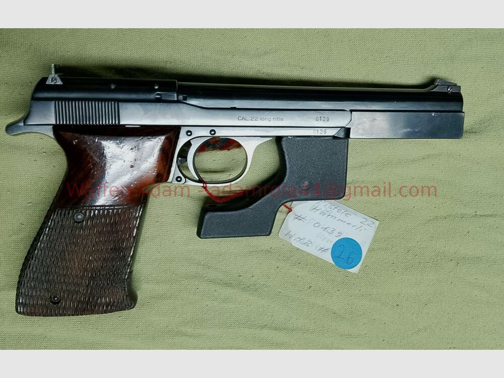 Hämmerli licensed production Walther Olympia pistol, image 2 of 2