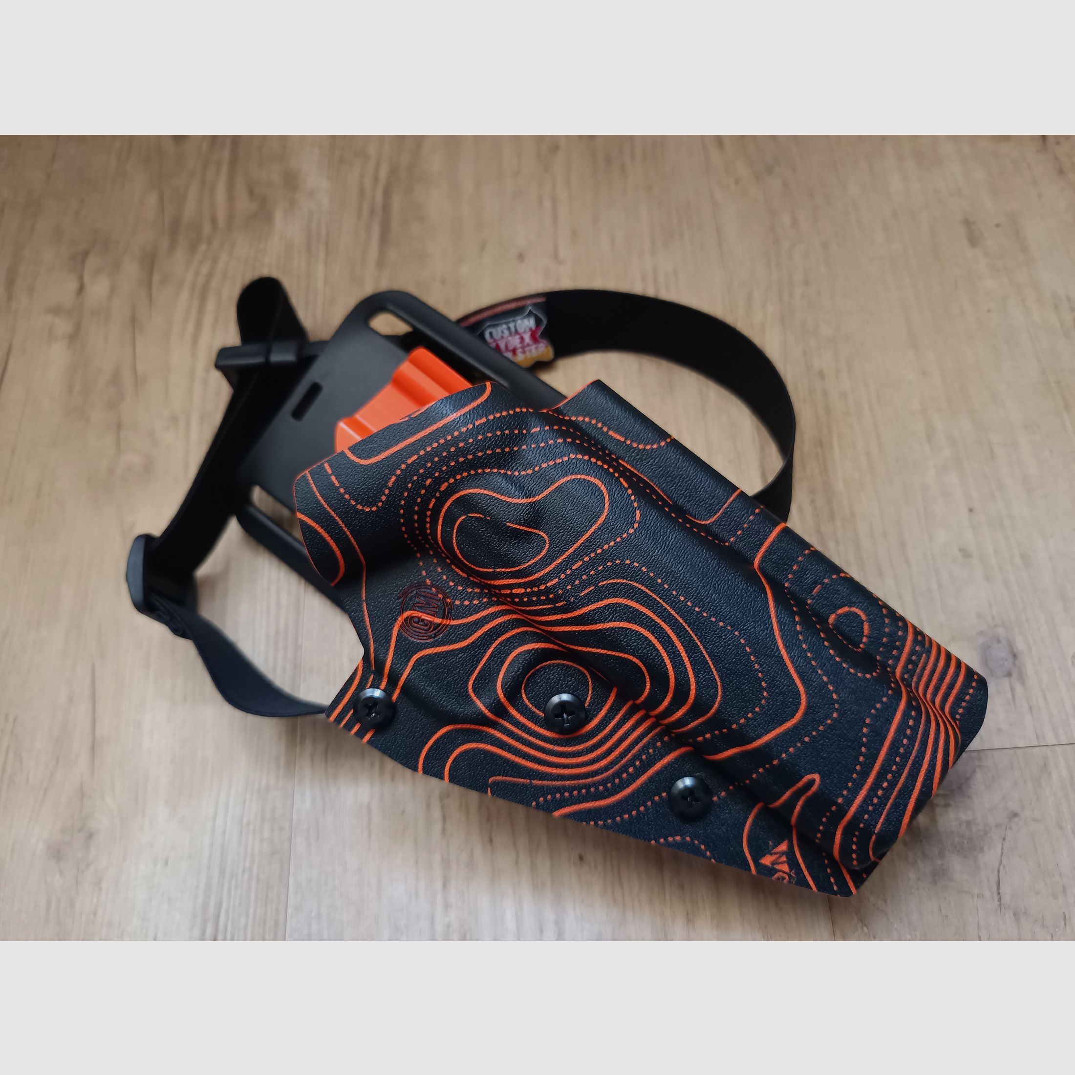 Holster Gear Maniacs e 3 tasche per caricatori / Nuovo / Set completo