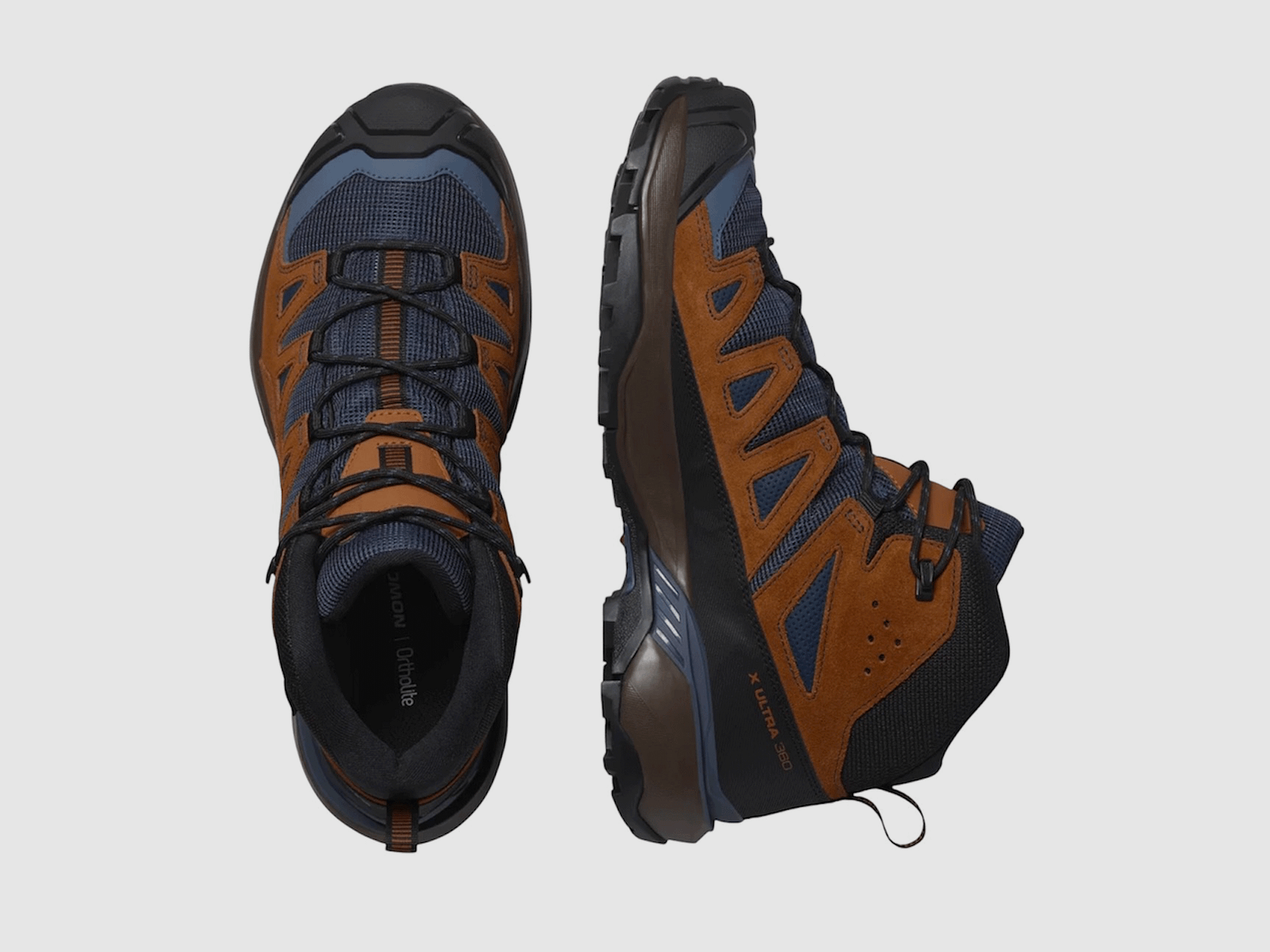 SALOMON – UOMO – X ULTRA 360 LTR MID GTX Blue Night / Caramel Cafe / Grisaille, immagine 2 di 8