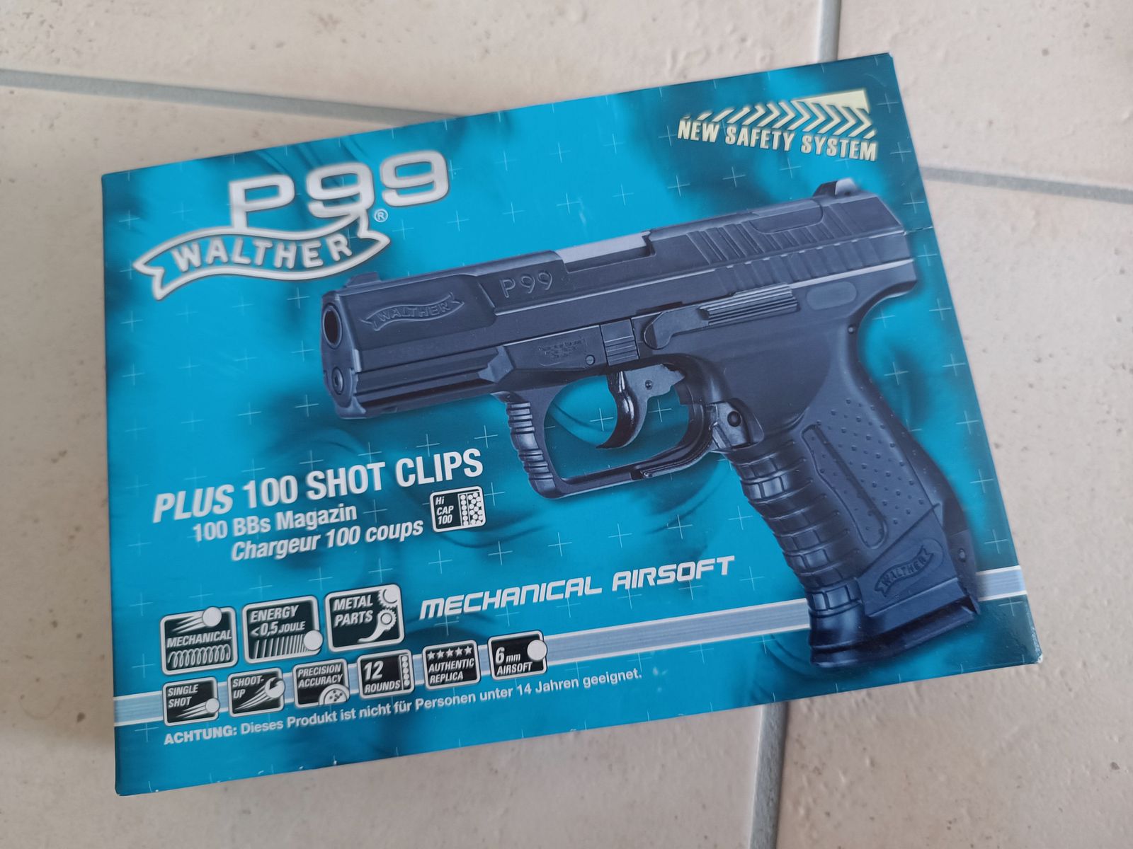 Umarex Walther P99 0,5 Joule