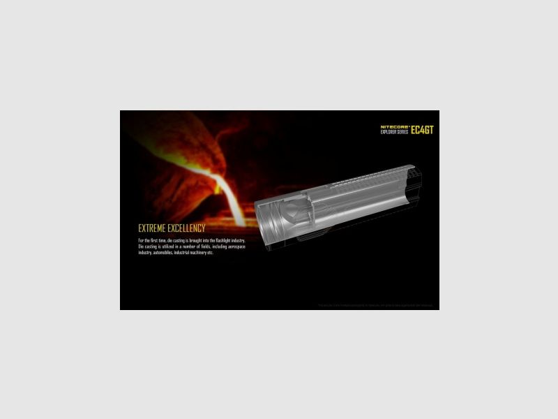 Latarka Nitecore EC4GT 1000 lumenów, zdjęcie 8 z 27