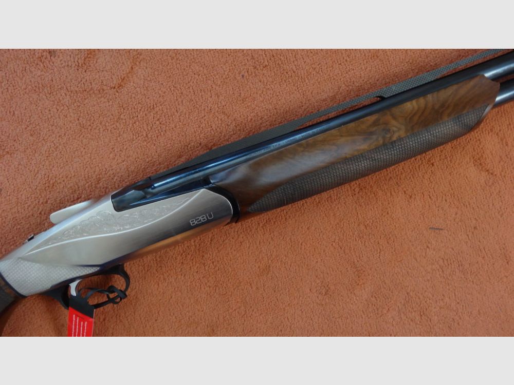 Benelli Bockflinte: Benelli 828U-Silver-Cal. 12/76