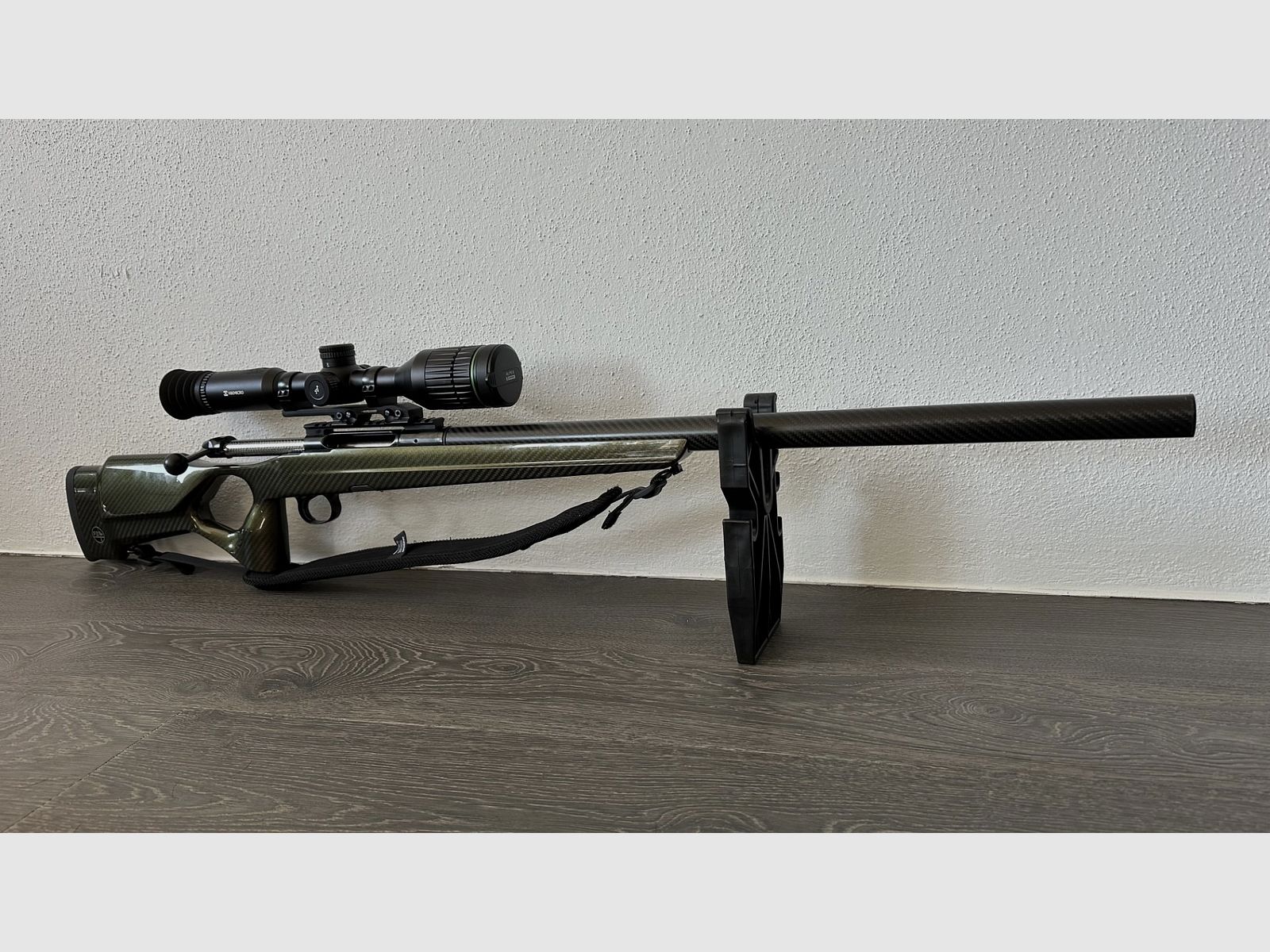 FBT Revolution für Tikka T3x Lite inklusive Schalldämpfer FBT INA OBS 32 sowie ATN X-Sight 4K Pro 5–20x Zielfernrohr