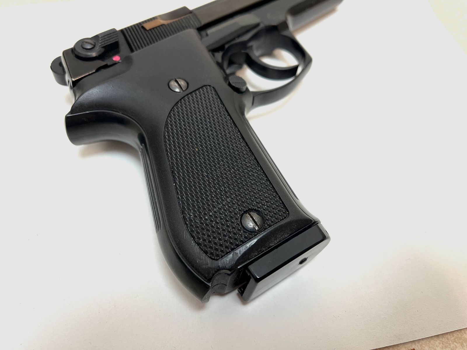 ••• Walther P88 Compact gripplaten - kunststof - origineel •••