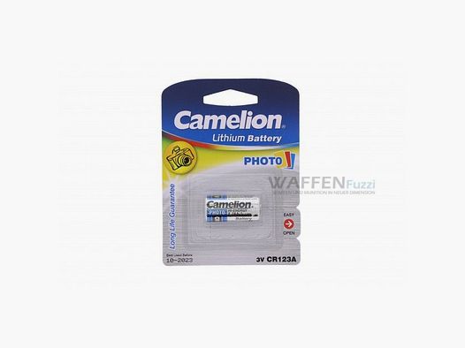 3 Volt Lithium Batterie CR123A