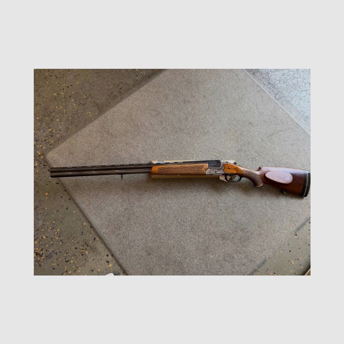 Heym Bockdoppelflinte mit Ejector 16/70, Bild 1 von 3