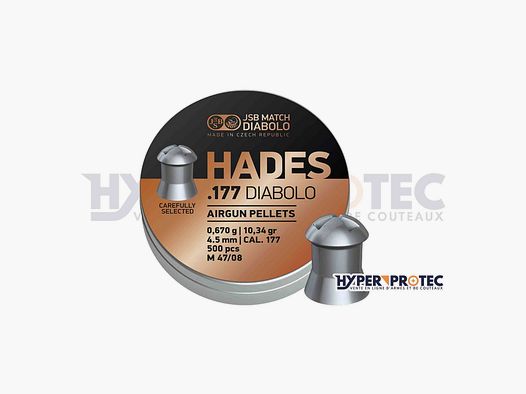 Plomb 4.5 mm JSB Hades