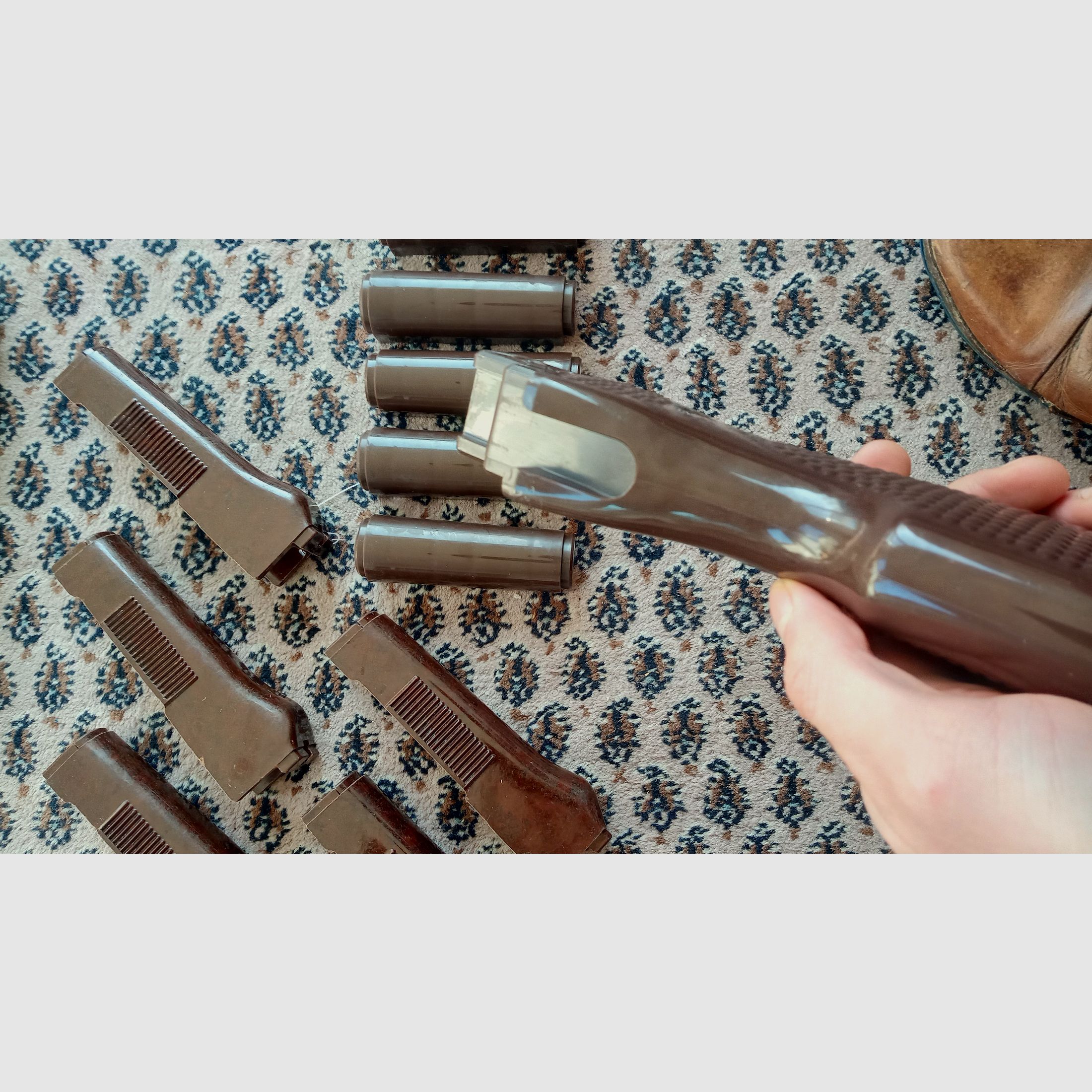 Original DDR Bakelit & Plaste  / Handschutz / Griff / Schaft  // AK / AKM / MPi-74 / MPi-Km-72 / NVA
