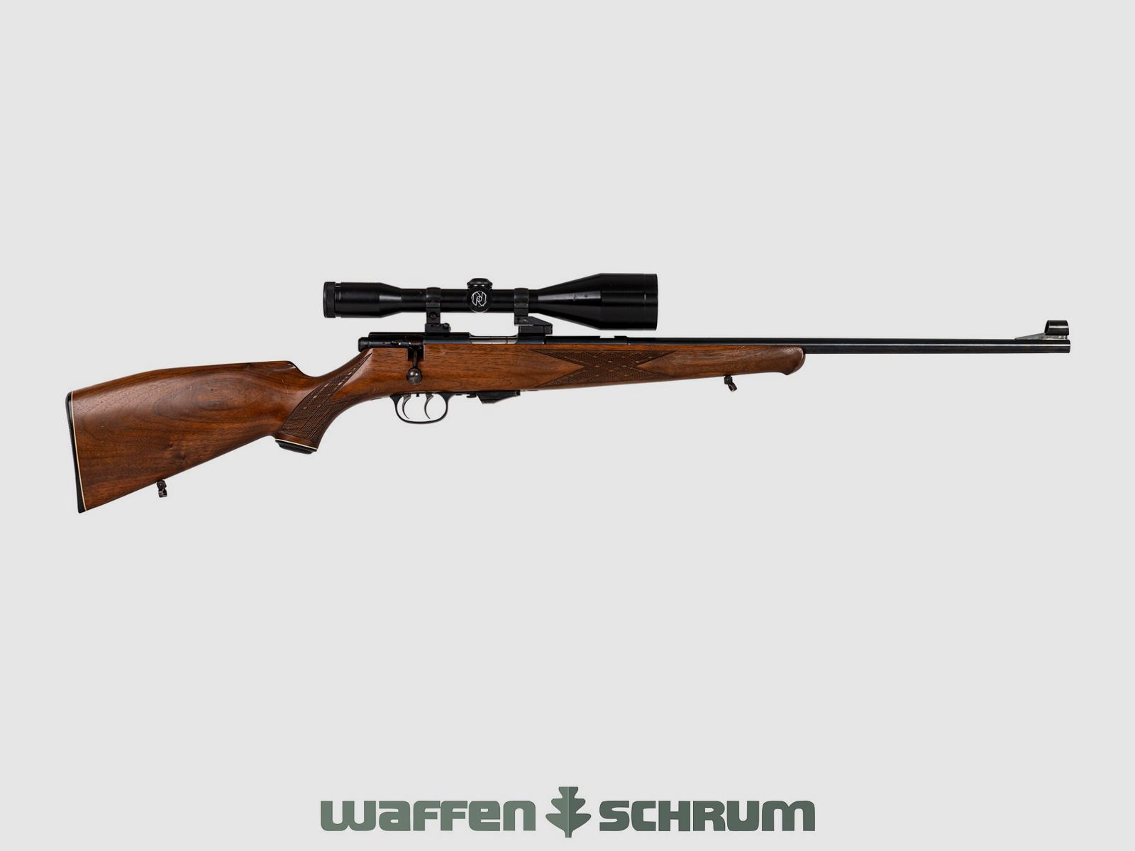 Weihrauch HW 60 J .22Hornet , ZF Zeiss Diatal-ZA 8X56 Abs. 1, EAW-Schwenkmontage , LL: 58cm, Stecher