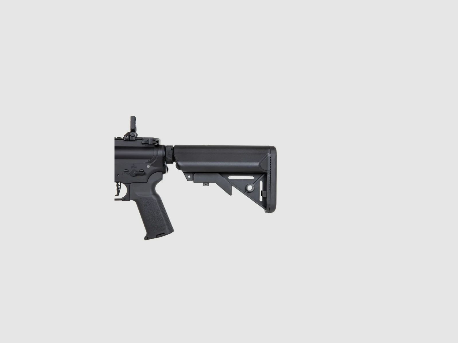 SA M4 Carbine M-LOK (SA-P22 PRIME™ Aster II ETU BLDC™) Rifle Airsoft Libre a partir de 18 - Negro -F-