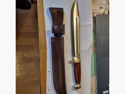 Hunting knife Solingen Linder Crocodile Hunter collector's knife