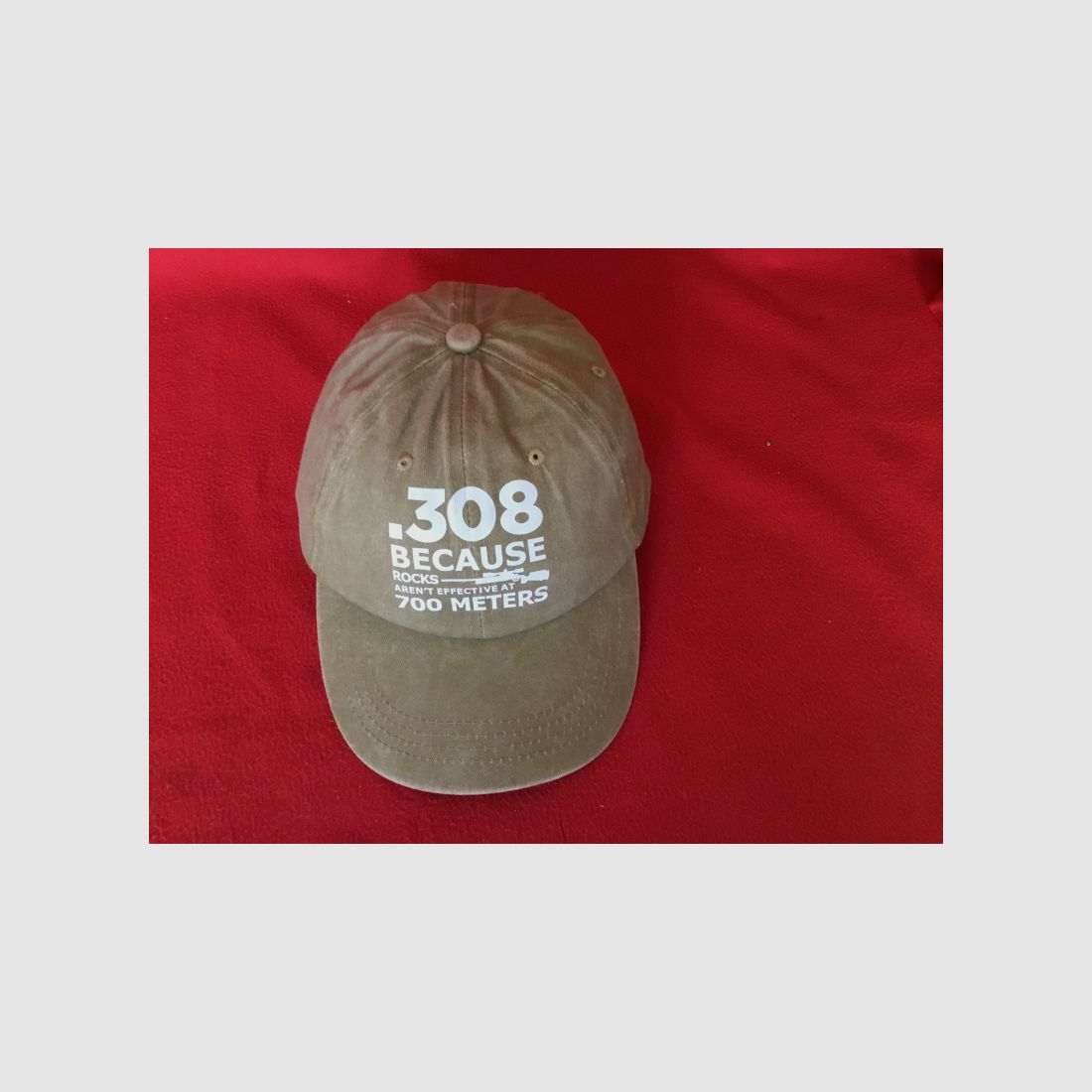 .308 Baseballcap in Grün.