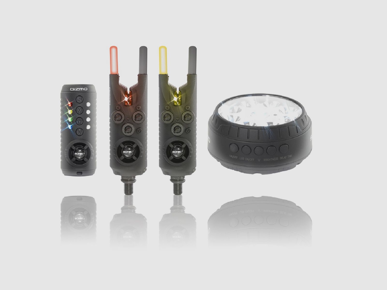 Sonik Gizmo®-Funkbissanzeiger Set