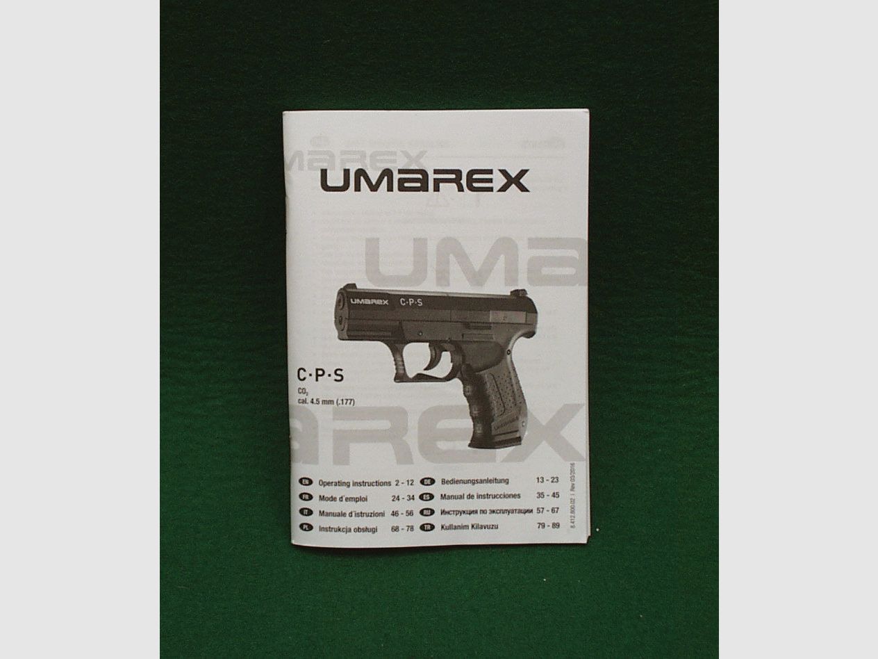 Pistolet CO2 Umarex C.P.S